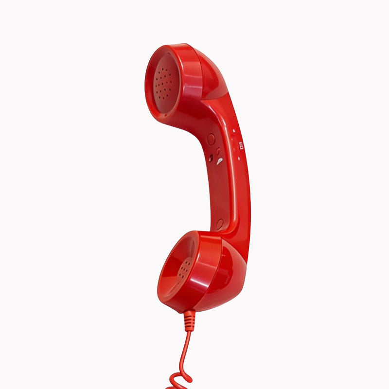 Retro-telefonlur för telefoner med Typ C-anslutning
