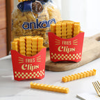 Matklämma med pommes frites-motiv🍟