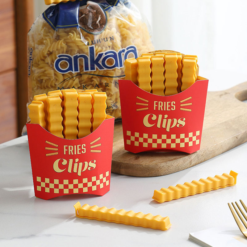 Matklämma med pommes frites-motiv🍟