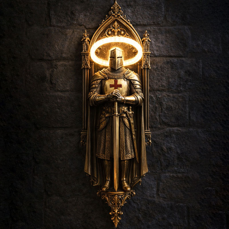 🟛 Knight vägglampa