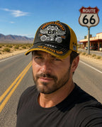 🏍️Casual-baseballkeps med retromotiv från US Route 66:s 100-årsjubileum
