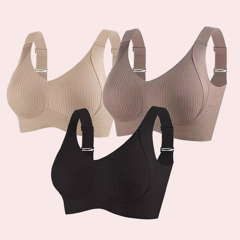 🎁Sista dagen: köp 1, få 3 förpackningar🔥Superstödjande behå | Push-up-behå utan bygel👍Inga mer hängande bröst