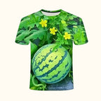 🍉 Set med roliga T-shirts med vattenmelonmotiv