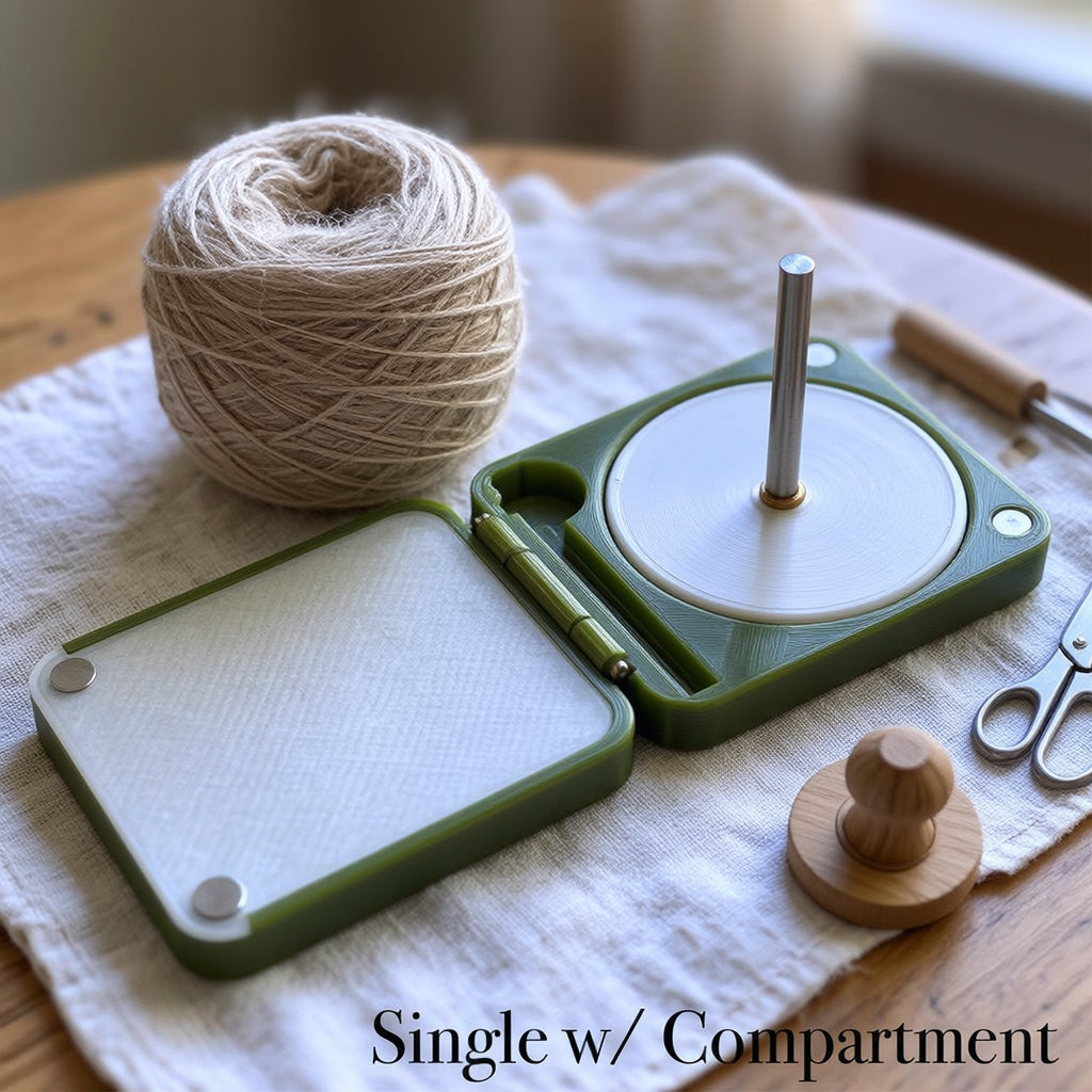 🧶Bärbar garnhållare för virkning och stickning
