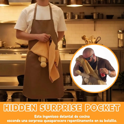 🔥 Förkläde med texten ”Head Chef” – den grillpresent som ingen ana