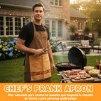 🔥 Förkläde med texten ”Head Chef” – den grillpresent som ingen ana