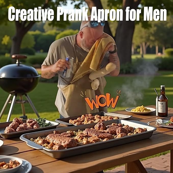🔥 Förkläde med texten ”Head Chef” – den grillpresent som ingen ana