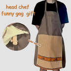 🔥 Förkläde med texten ”Head Chef” – den grillpresent som ingen ana