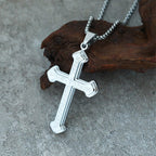✝️ Korshalsband med ”Fader vår” – Unisex