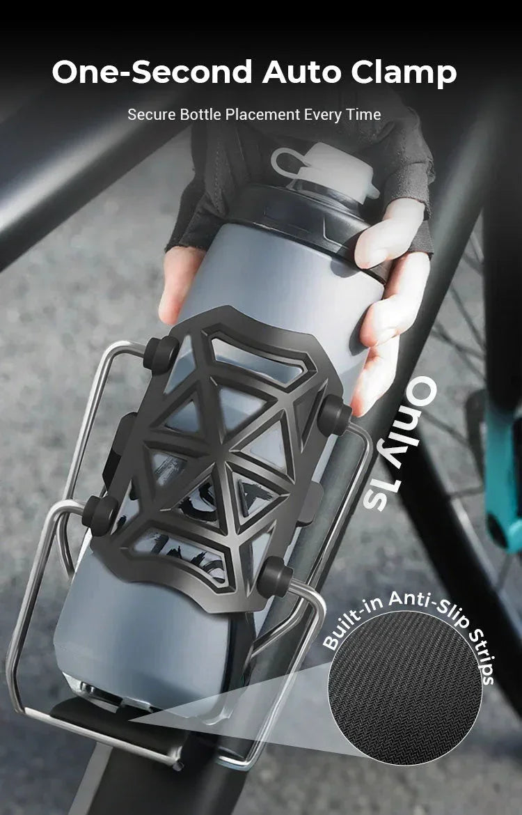 🎁 Rea – 49 % rabatt 🔥Justerbar flaskhållare för cykel