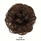 💁‍♀️Quick‑Fit Voluminous Hair Wrap | Realistisk syntetisk hårknut för vardagsbruk och festliga tillfälle