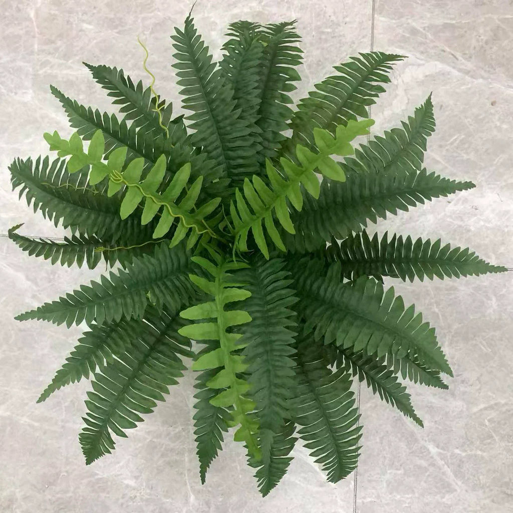 🌱 UV-beständig, naturtrogen konstgjord bostonfarn