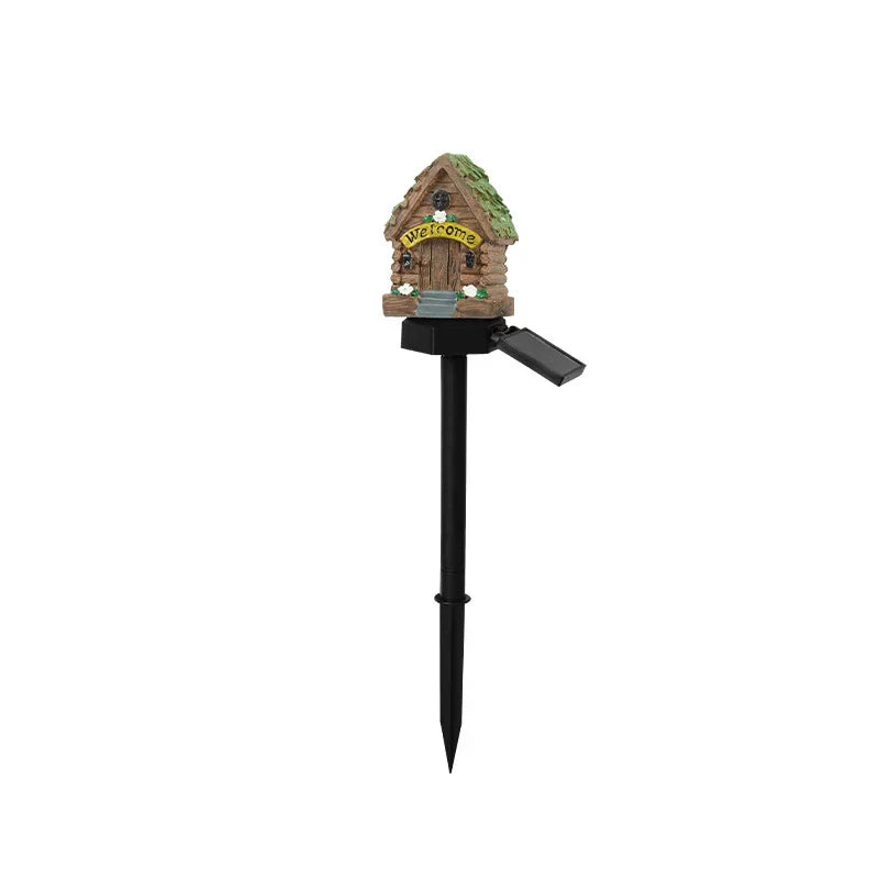 🔥Stor rea – 50 % rabatt🔥Solcellsdriven trädgårdslampa i form av en sagolik svampstuga – magisk LED-utomhusdekoration för trädgårdar, gångar och mysiga utomhusmiljöer 🍄✨
