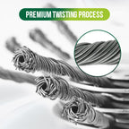 🔄 50 % RABATT NU! ⚙️ Ersättningsblad för grästrimmer – snabbt byte utan verktyg, trasselfri konstruktion och universell kompatibilitet ✂️