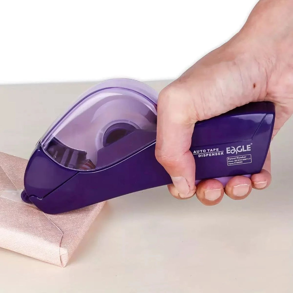 ✂️📦 Automatisk tejpdispenser – Packa med en hand!