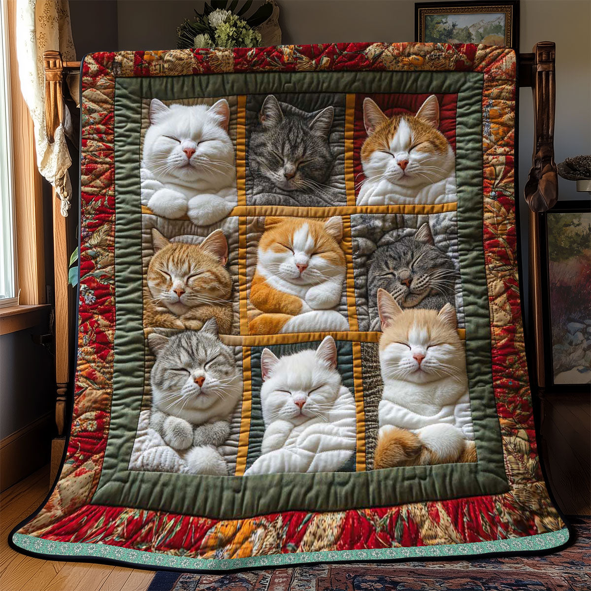 Sovande Royal Cat-filt
