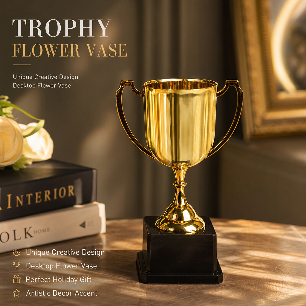 🏆 Kreativ trofé-blomva
