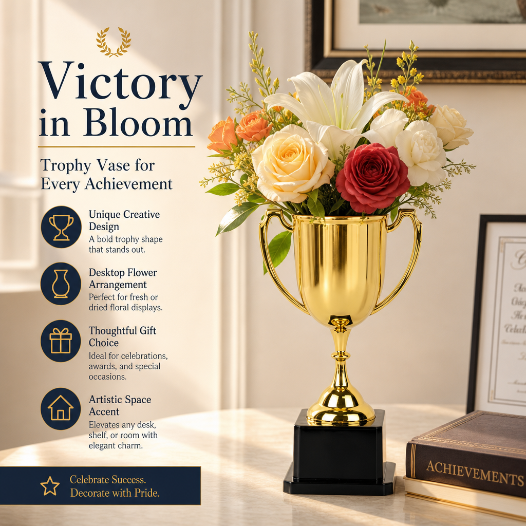 🏆 Kreativ trofé-blomva