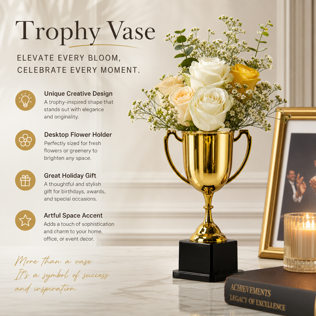 🏆 Kreativ trofé-blomva
