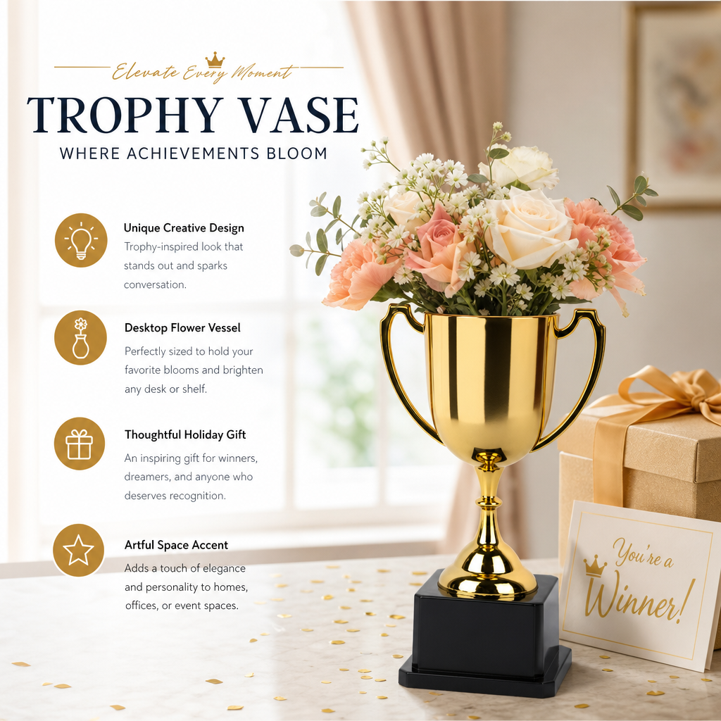 🏆 Kreativ trofé-blomva
