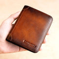 💼 LIMITED TIME 40% OFF! 🛡️ Genuine Leather RFID Blocking Wallet – Waterproof, Slim, Large Capacity 🔐