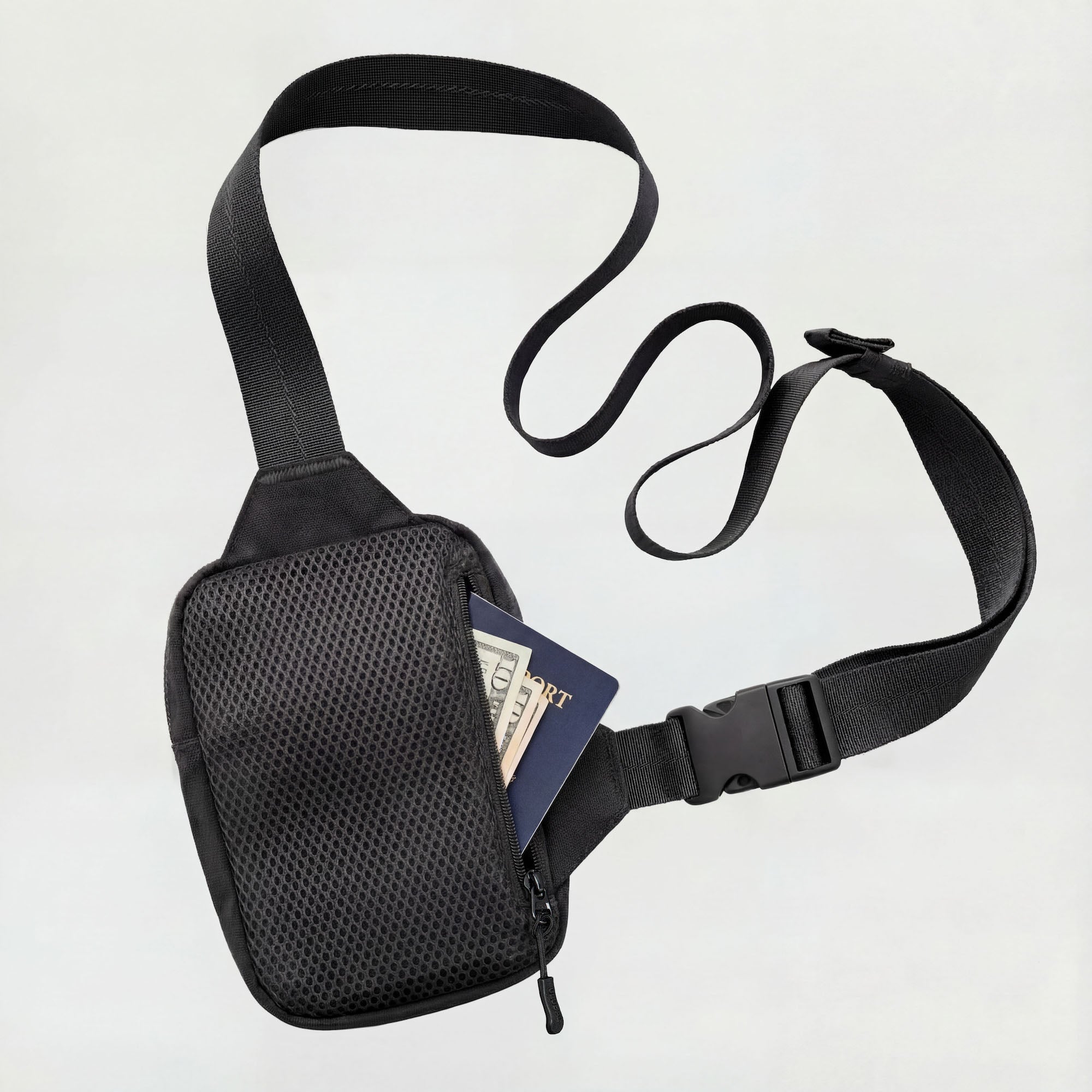 🎒 Uppgraderad 2.0-reseväska med axelrem | Stöldskyddad design, 500D-nylon, RFID-skydd