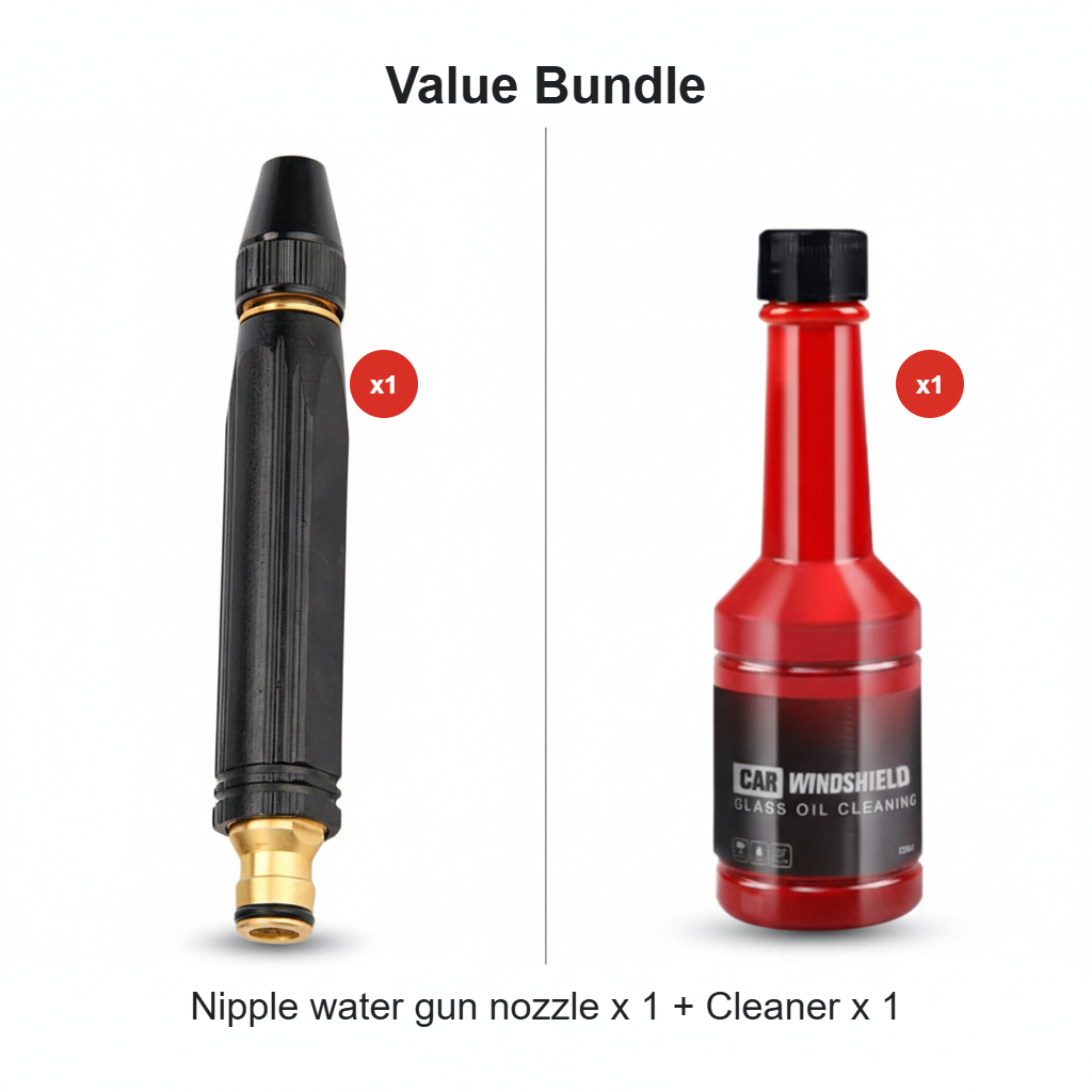 🚿 NUR FÜR KURZE ZEIT: 50 % RABATT! 💧 Hochdruck-Wasserspritzpistole – Autowäsche, Garten, 10-facher Druck, mehrere Modi ⚡