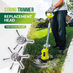 🔄 50 % RABATT NU! ⚙️ Ersättningsblad för grästrimmer – snabbt byte utan verktyg, trasselfri konstruktion och universell kompatibilitet ✂️
