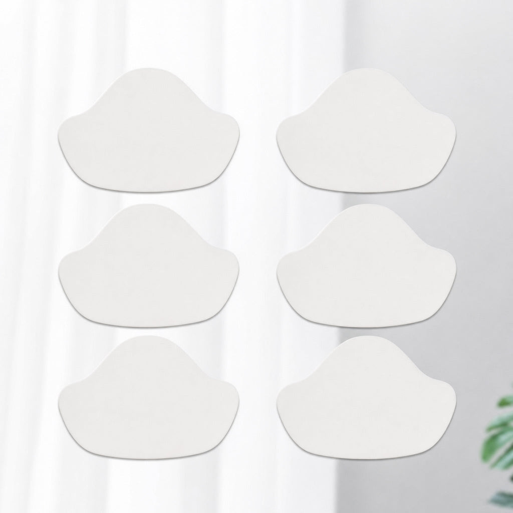 👟Flerfärgad, självhäftande lapp i mikrofiberläder (6-pack)