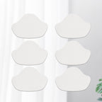 👟Flerfärgad, självhäftande lapp i mikrofiberläder (6-pack)