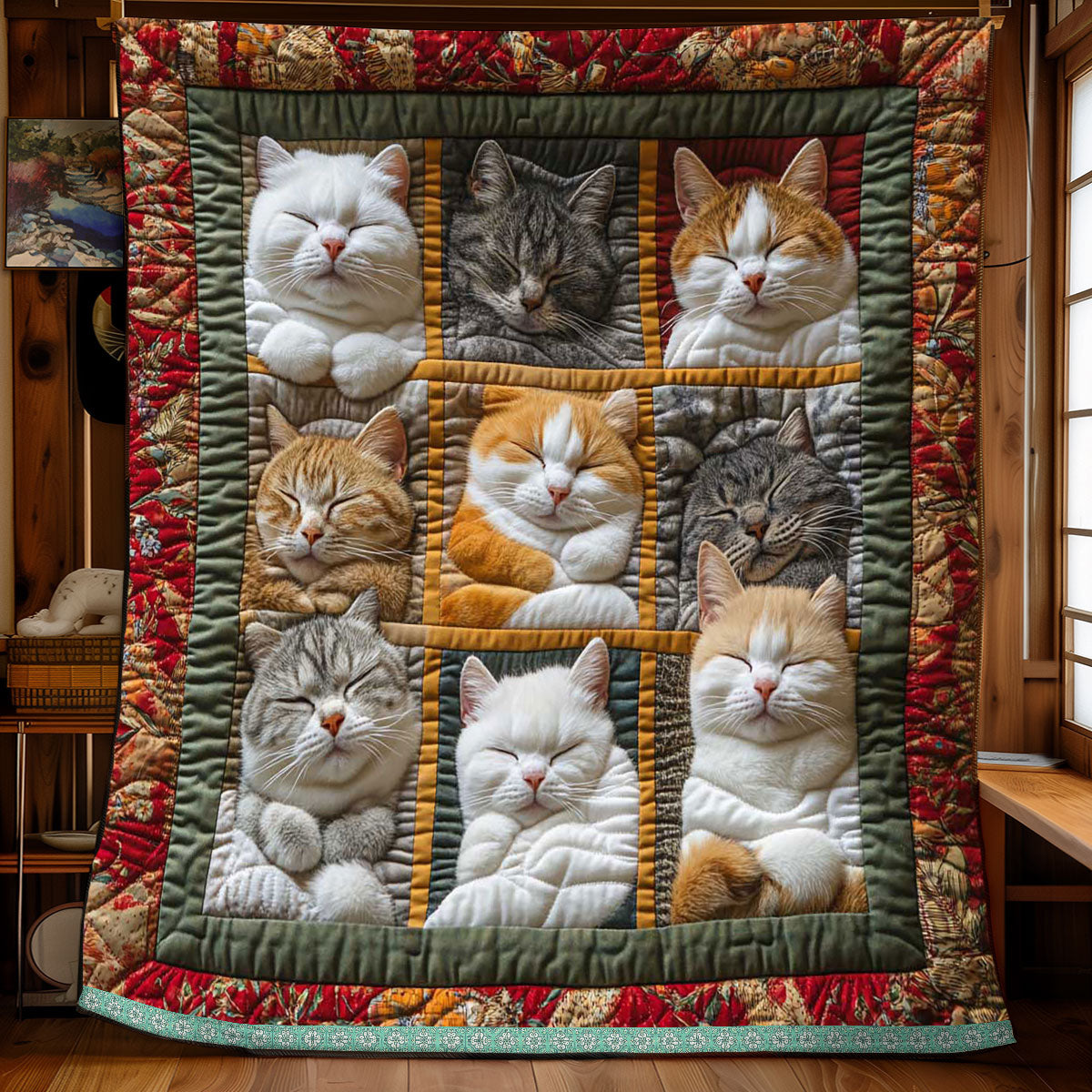 Sovande Royal Cat-filt