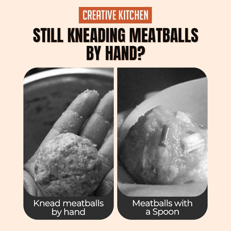 🎁 Köp 1, så får du 2 gratis! 🔥 Kreativ 3-i-1-form för köttbullar – Du kan laga 3 perfekta köttbullar på en gång – Du behöver inte smutsa ner händerna – Ett måste i köket!