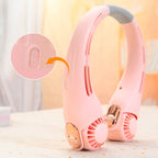 🥳STOR REA 2026🥳💞Över 50 000 sålda!🍃💨 50 % RABATT! Luftkonditioneringsfläkt för halsen – extremt tyst, roterar 360°, 3 hastigheter. Handsfree-kylning, lång batteritid. Ett måste i sommar! 😎