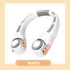 🥳STOR REA 2026🥳💞Över 50 000 sålda!🍃💨 50 % RABATT! Luftkonditioneringsfläkt för halsen – extremt tyst, roterar 360°, 3 hastigheter. Handsfree-kylning, lång batteritid. Ett måste i sommar! 😎