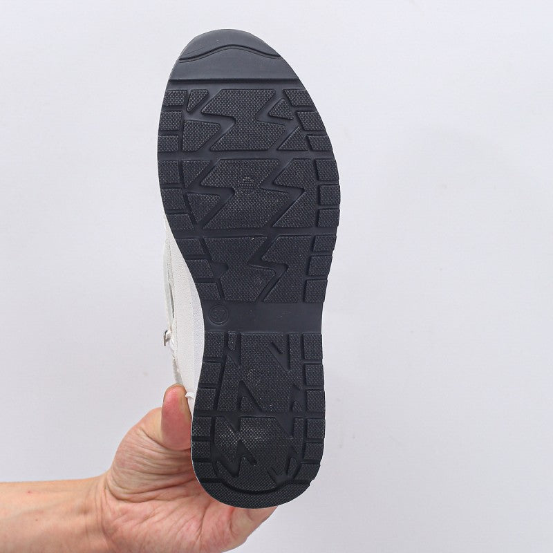 🔥Sista dagen med 50 % rabatt – Bekväma, lätta kilklackar med dragkedja på sidan