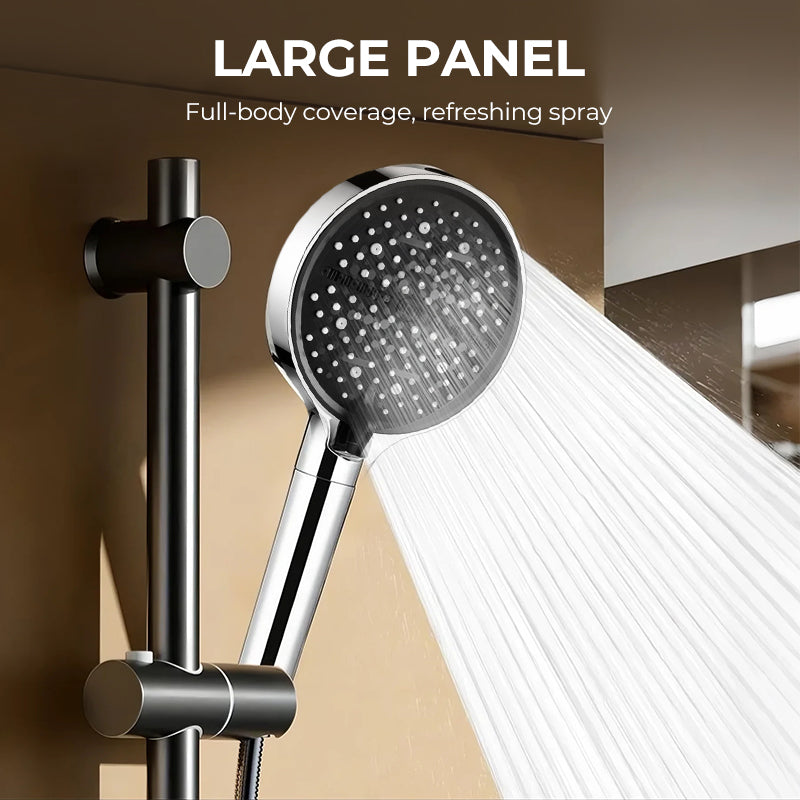 🌧️ Är vattentrycket för lågt? Det här regnduschmunstycket är lösningen – med 7 justerbara strållägen ger det en riktig skyfall! 💪🚿
