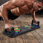 💪 Fällbar multifunktionell push-up-bräda – Förvandla din träning när som helst, var som helst! 🏋️‍♂️🔄
