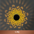 🌞✨ Solcellsdriven mandala-projektorlampa