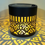 🌞✨ Solcellsdriven mandala-projektorlampa