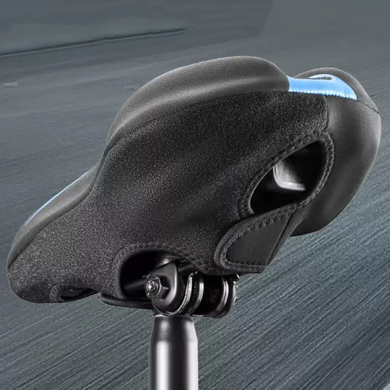 Mycket elastiskt cykelsadelöverdrag i silikon