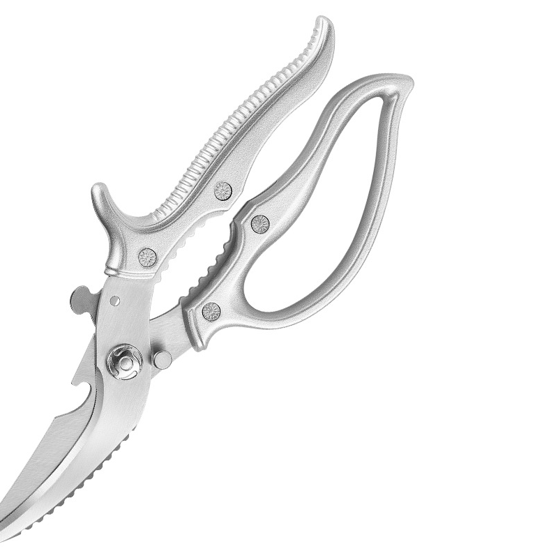 Kraftig multifunktionssax för köket – 4-i-1-verktyg med fiskskrapa, flasköppnare och säkerhetslås 🔪