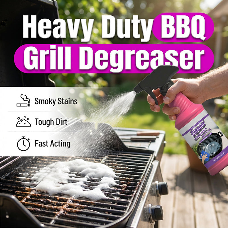 Snabbverkande, kraftfull avfettningsspray för grillar
