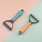 🐾 BLIXTREA: 50 % RABATT! ✨ Dubbelsidig borsta för pälsvård – dubbelsidig, ergonomisk och skonsam för hundar och katter 🐶