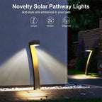 🔆Solcellsdriven markbelysning i form av siffran 7 för innergården🏡💡Mycket effektiv solenergi, väderbeständig, inga elkostnader💰