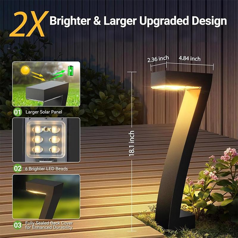 🔆Solcellsdriven markbelysning i form av siffran 7 för innergården🏡💡Mycket effektiv solenergi, väderbeständig, inga elkostnader💰