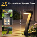 🔆Solcellsdriven markbelysning i form av siffran 7 för innergården🏡💡Mycket effektiv solenergi, väderbeständig, inga elkostnader💰