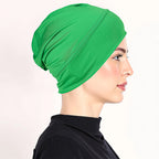 👒 KÖP 1, FÅ 1 GRATIS! ✨ Mjuk, stretchig turbanmössa – mjölkvit, halkfri, mångsidig ✨