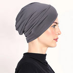 👒 KÖP 1, FÅ 1 GRATIS! ✨ Mjuk, stretchig turbanmössa – mjölkvit, halkfri, mångsidig ✨