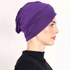 👒 KÖP 1, FÅ 1 GRATIS! ✨ Mjuk, stretchig turbanmössa – mjölkvit, halkfri, mångsidig ✨