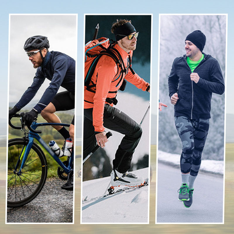 ✨Köp 1, få 1 gratis! – 🏃‍♂️Cykelbalaklava med sval yta – Unisex, UPF 50+, solskydd, andas, torkar snabbt, ansiktsskydd och vindtät